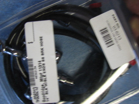 Goodridge brake lines Harley FXR Dyna FL XL 14" EP8906 - Picture 3 of 4