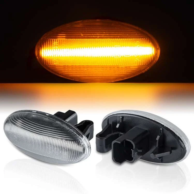 Led Seitenblinker passend für Citroen C1, C2, C3, C4 Cactus, C5, C6, KLARGLAS - Bild 2 von 4
