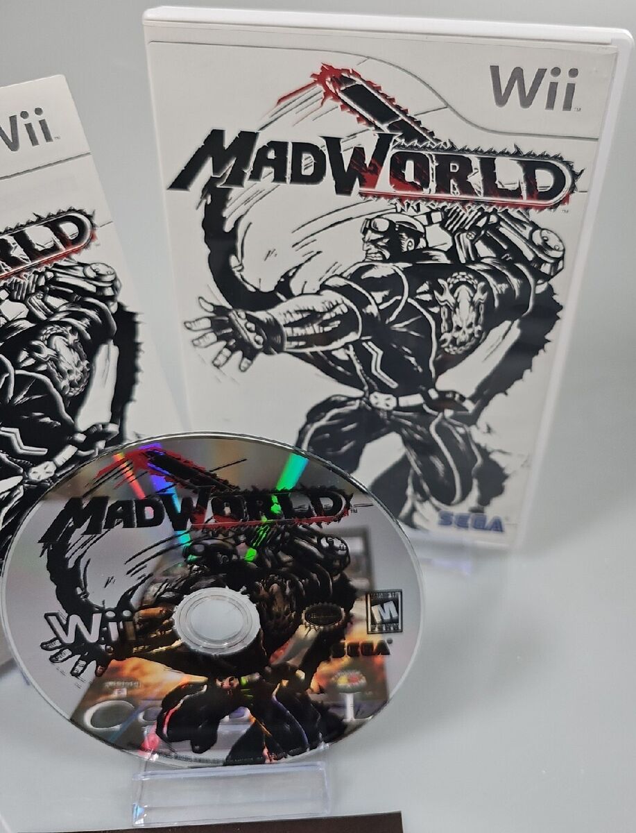 MadWorld Game Complete CIB Nintendo Wii Mad World 10086650198 