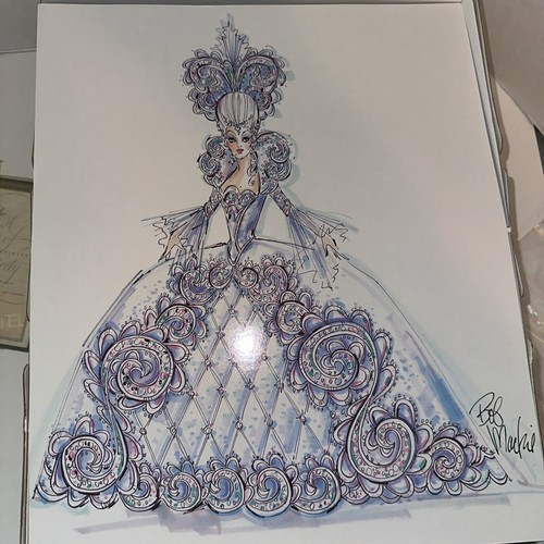 Bob Mackie Madame du Barbie Doll Barbie Collectible 1997 Mattel - Picture 4 of 7
