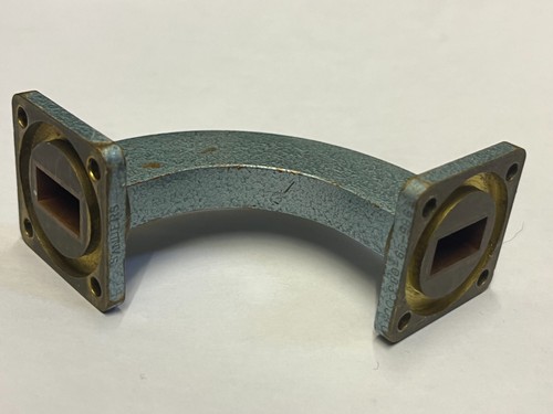 WG18 /WR62 H-BEND 12,4Ghz - 18,0Ghz SANDERS WAVE GUIDE fd1L36 - Bild 2 von 3