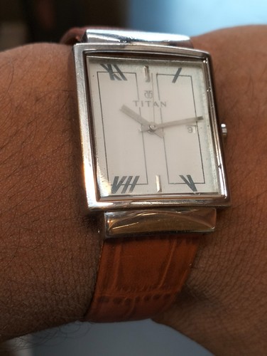 TITAN QUARTZ 1279SAA INDIA MEN'S FULL WORKING STRAP AFTER MARKET VINTAGE WATCH - Picture 10 of 13