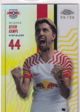 Topps 2024 Chrome RB Leipzig No. RB-08 Kevin Kampl Yellow Refractor 9/20