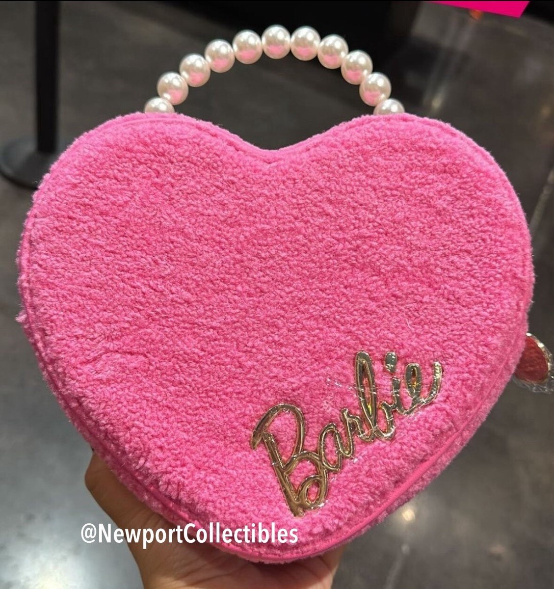 Our Universe Barbie Heart Figural Crossbody Bag NWT | eBay