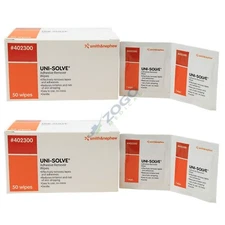 Uni-Solve Adhesive Remover Wipes - Box of 50 - 2ct