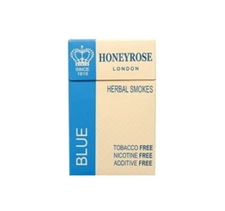 Honeyrose London - Herbal Smoke Tobacco Free - Blue - 20 Count