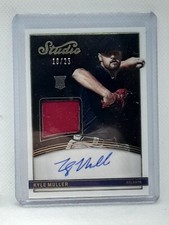 Kyle Muller 2022 Chronicles Studio Baseball RC PATCH AUTO (10/25) Atlanta Braves