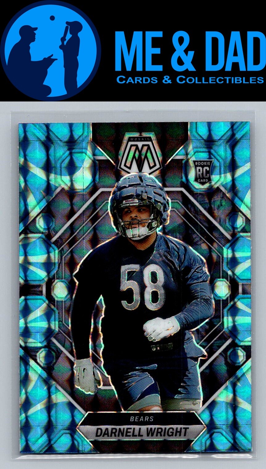 2023 Panini Mosaic Blue #307 Darnell Wright