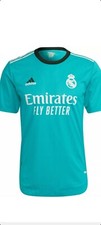 NWT Real Madrid FC Adidas Climalite 3rd Alternate Jersey Youth Small