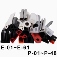 E/P Type Silicone Rubber Sealing Strip 11mm-60mm Window Oven Door Seal Gasket