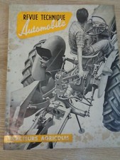  REVUE TECHNIQUE TRACTEURS AGRICOLES 1961
