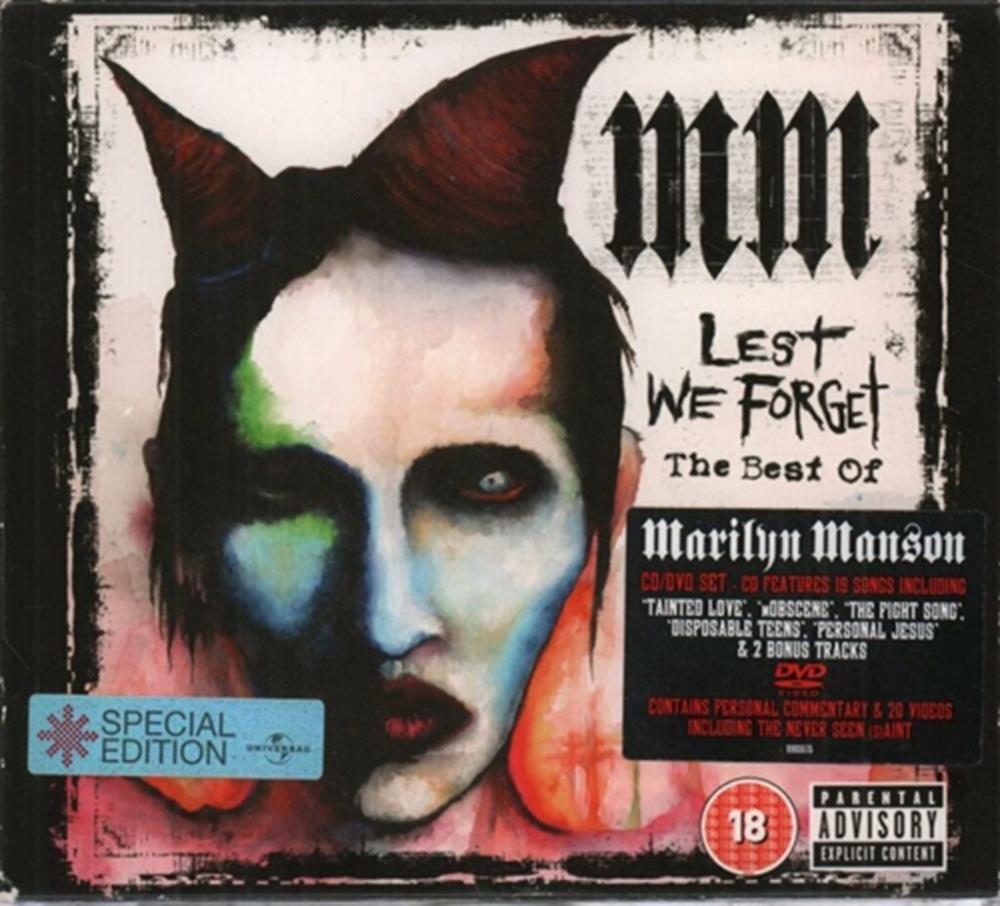 Marilyn Manson - The Best of - Lest We Forget CD Audio