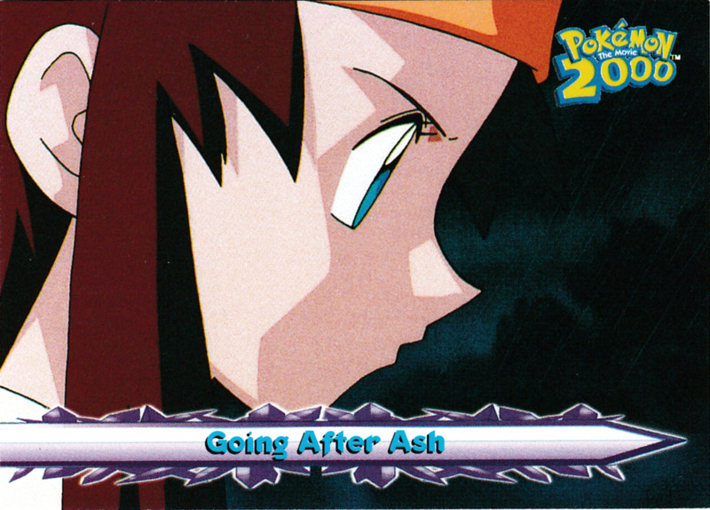 Pokemon Card Going After Ash #28 Pokemon The Movie 2000 Topps NM