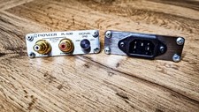 PIONEER PL-530 RCA signal connector+POWER CONNECTOR For Turntable - high quality