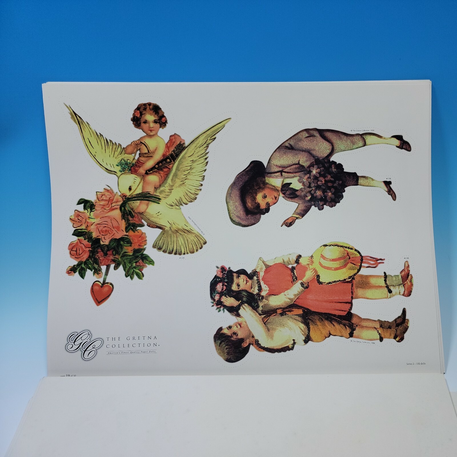 Gretna Collection Series 2 Authentic 100 American Paper Dolls Unused Ex