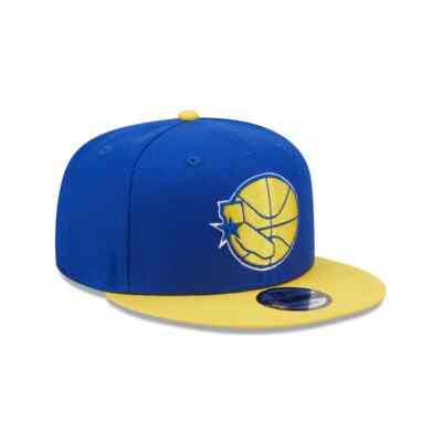 New Era Golden State Warriors NBA Retro Classic Edition 9FIFTY Snapback Hat Cap