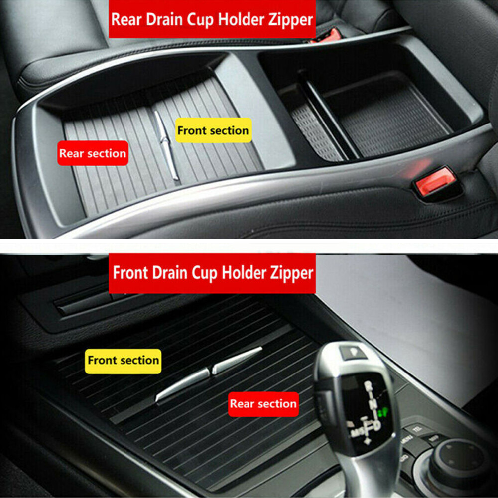 ☆安心の定価販売☆】 コンソールボックス BMW純正コンソールカップホルダー51166954943用 For BMW Genuine Console Cup Holder 51166954943 X AUTOHAUX リアトランクマットカーペットハンドル グレー BMWに対応X5X6 E70 E71に対応 2006-2013に対応