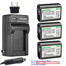 Kastar Battery AC Travel Charger for Sony OEM NP-FW50  Genuine BC-VW1 BC-TRW