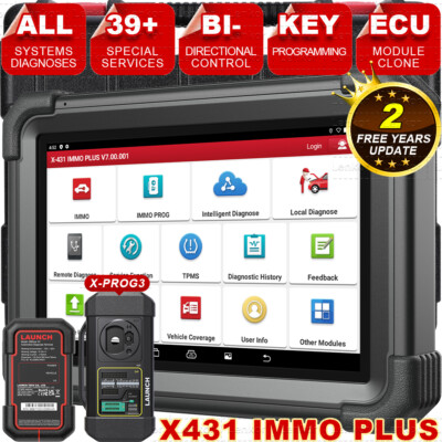 Launch X431 IMMO PLUS X-PROG 3  Programmier KFZ OBD2 Diagnosegerät ECU Coding