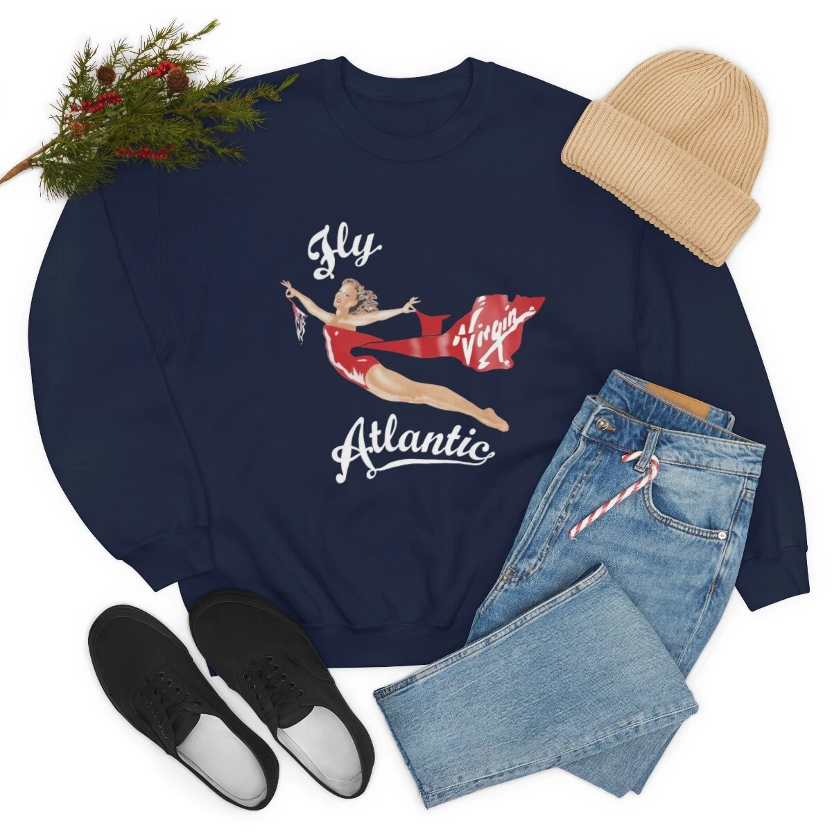 Fly atlantic online sweatshirt vintage