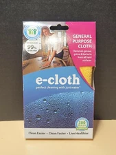 New! E-Cloth, General Purpose Cloth, Removes 99% Of Bacteria Using Just water 💧
