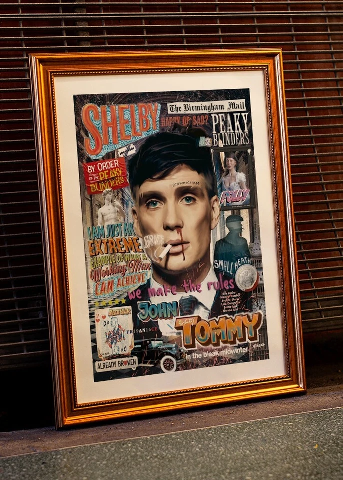 Póster Artmazing Peaky Blinders sin marco, póster limitado de Shelby Foto 2 de 4