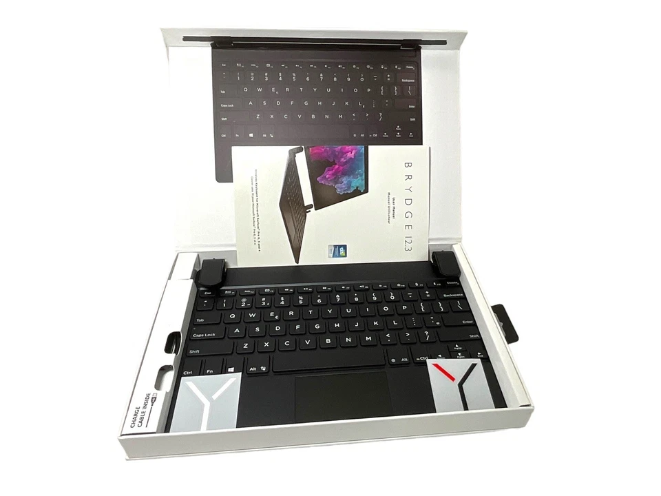 Brydge BRY7002 12.3 Wireless Keyboard 4 Microsoft Surface Pro 4 5 6 Backlit Keys - Image 3 of 4