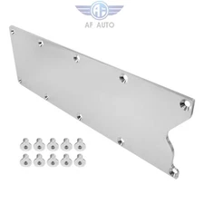 For LS Gen III Billet Valley Pan Cover Plate (Knock Sensor Delete) LS6 LS1 Gen 3