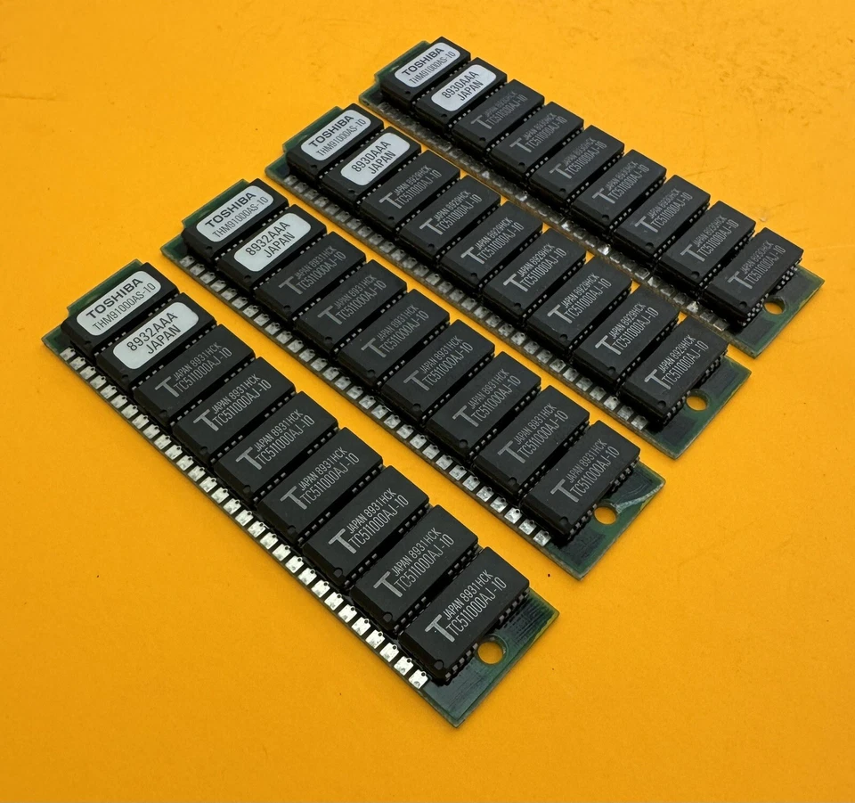 Sun 501-1408 1MB 30-Pin 1Mbit x 9-Bit 100ns SIMM SPARCstation 1, SPARCstation 1+ - Image 3 of 4