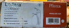 Pfister LF-042-LRCC Ladera Bathroom Lavatory  Faucet Polished Chrome - List $130