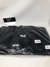 Supreme Comme Des Garcons CDG Split Box Logo Sweatshirt Hoodie Black sz XL Bogo