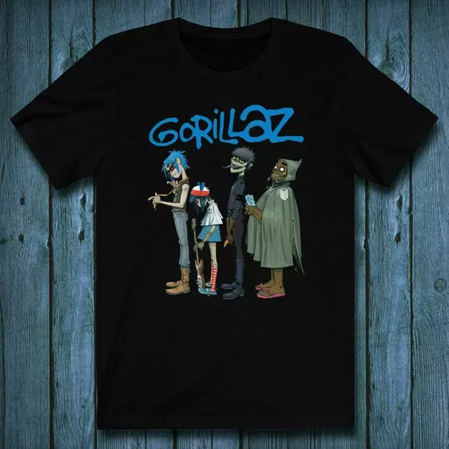 Camisas de online gorillaz