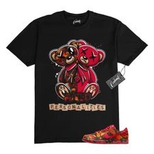 Dunk Wizard Poppy Field Varsity Red Gold T Shirt to Match MIXED
