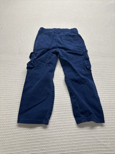RARE Vintage Y2k Pants Pelle Pelle Cargo Boys 5 Hip Hop Rap Culture Blue 20x16" - Picture 8 of 8