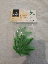 Cannabis Leaf NY Cake Cookie Cutters For Dough Biscuit Pastry Fondant 