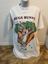Vintage Single Stitch Bugs Bunny Warner Brothers Looney Tunes T Shirt Size L/XL