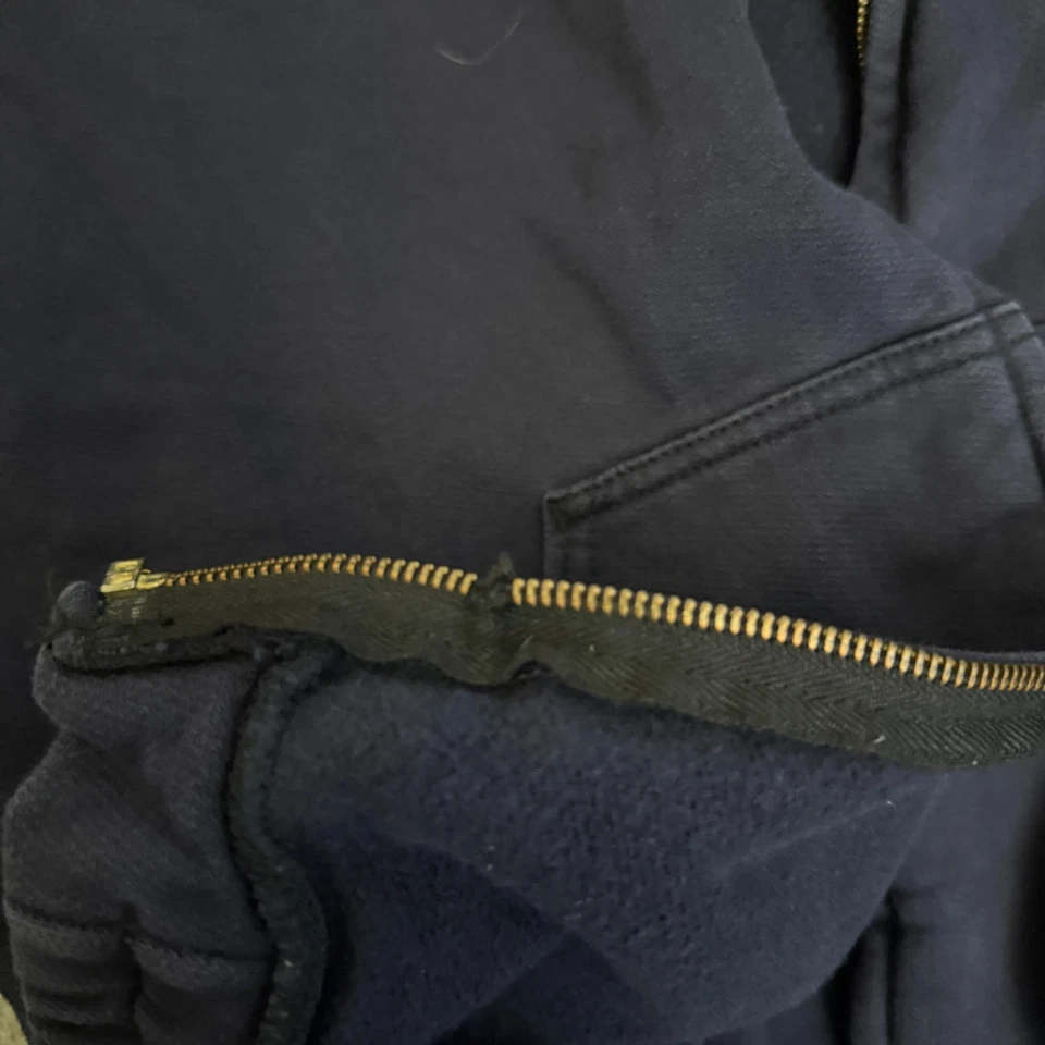 Workrite FR Hoodie Mens Size XL Blue *DAMAGE* - Image 2 of 4