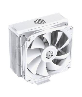 Kolink Umbra EX180 White Edition CPU Cooler - 120 mm - 180W TDP CPU Kühler weiß