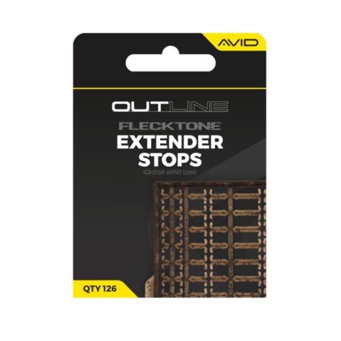 Avid Outline FleckTone Extender Stops - Carp Fishing Terminal Tackle