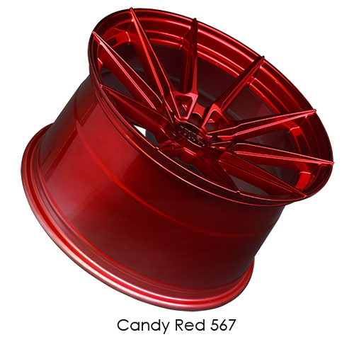 XXR Wheels Rim 567 18x8.5 5x100/5x114.3 ET35 73.1CB Candy Red - Picture 2 of 4