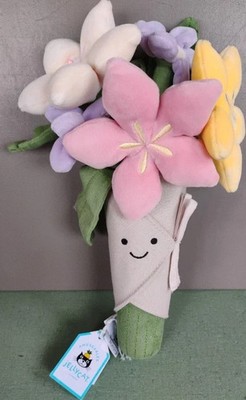 Beautifull Bouquet Jellycat Amuseable Flowers Plush toys with free