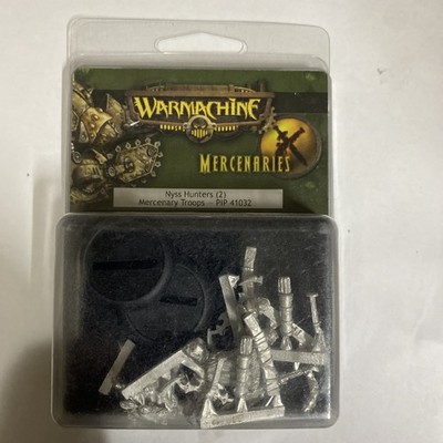 Warmachine: Nyss Hunters (2) Mercenary Troops - PIP 41032 New