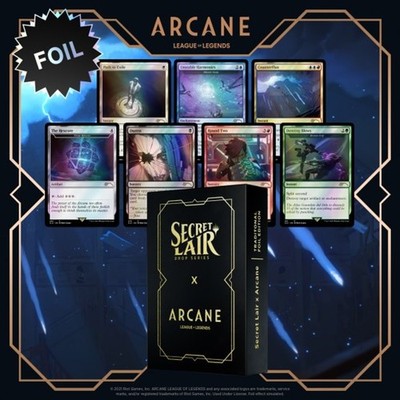 Secret Lair Drop: Secret Lair x Arcane - Traditional Foil Edition - Secret La...