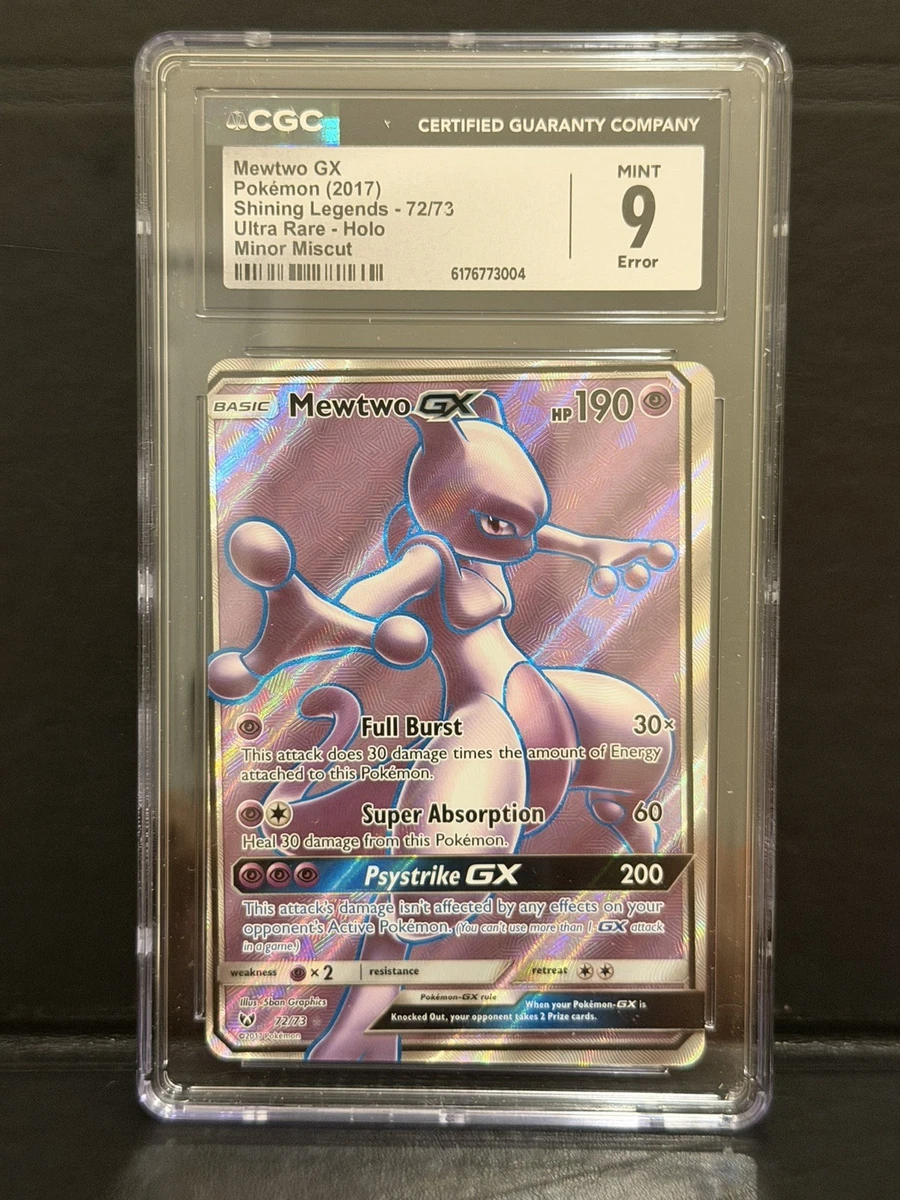 Mewtwo Pokémon TCG Shining Legends Ultra Rare Individual