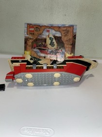 LEGO Adventurers: Emperor's Ship 7416   Incomplete w/instructions And 1 Minifig