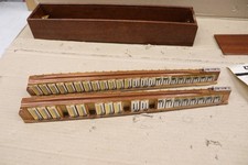 2 anciens blocs de roseaux accordéon Petosa en boite bois avec notice