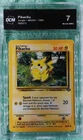 Pikachu 1999 JUNGLE DCM 7 - PSA 7