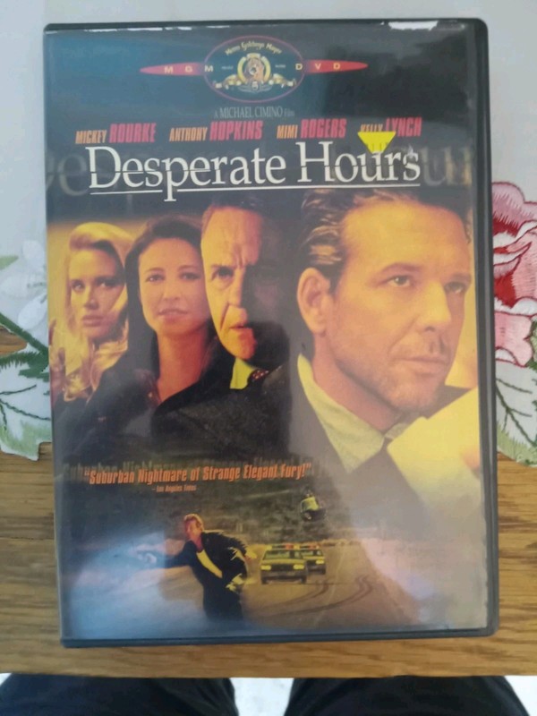 The Desperate Hours (DVD, 2002) Used Region 1 Case Has Some Wear 