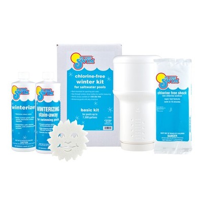 In The Swim Saltwater Pool Closing Kit - Winterizing Chemicals for Above Ground