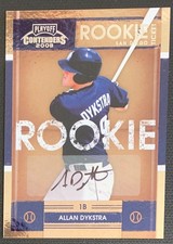 2008 Playoff Contenders - Autograph Card - Allan Dykstra RC - San Diego Padres